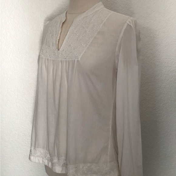 Lucky Brand Embroidered Top~Medium - Picture 3 of 8